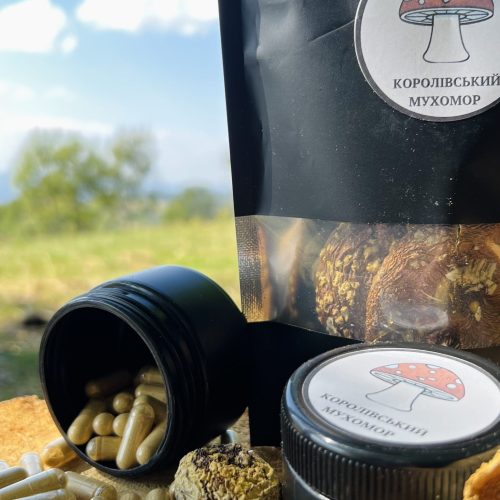 Капсули королівського мухомора